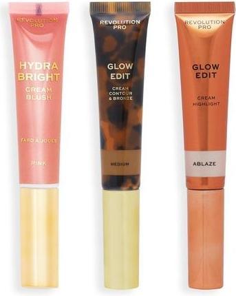 Immagine prodotto Makeup Revolution Revolution PRO - Set regalo medio con bacchetta in crema per il viso (Set trucco)