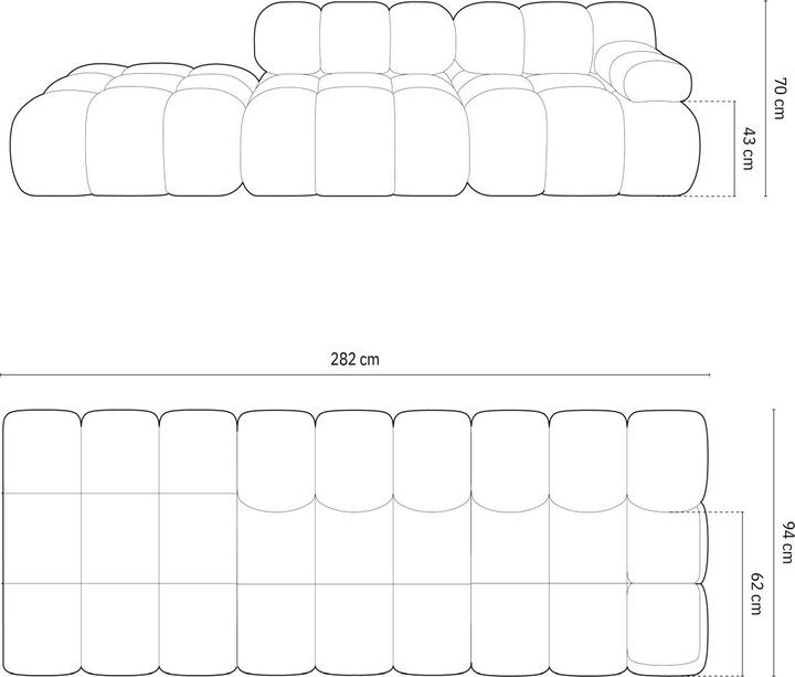 Produktbild Micadoni Bellis (4-Sitzer, 3-Sitzer, 2-Sitzer)