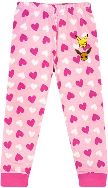 Produktbild Pokémon Besties Schlafanzug mit langer Hose Mädchen Rüschen (116)