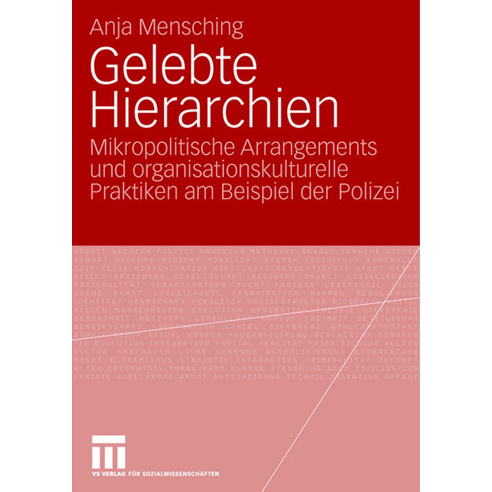 Gelebte Hierarchien, Fachbücher von Anja Mensching