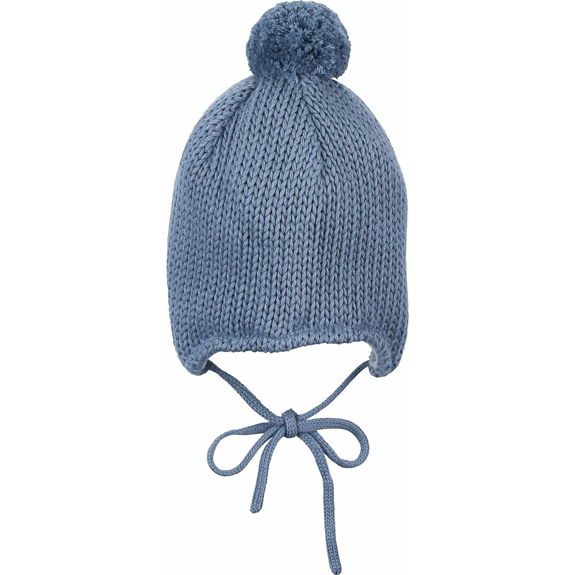 Thumbnail - Sterntaler, Jungen, Mütze, Kid's Strickmütze Pompon, Blau, (45)