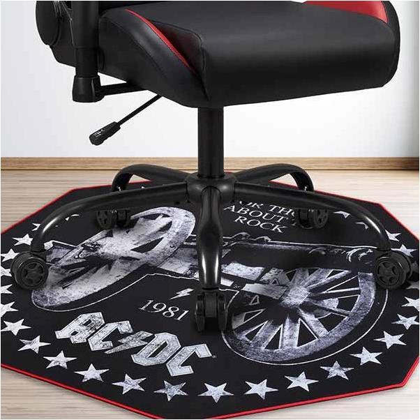 Actual product image Subsonic Gaming Floor Mat AC/DC (100 x 100 cm)