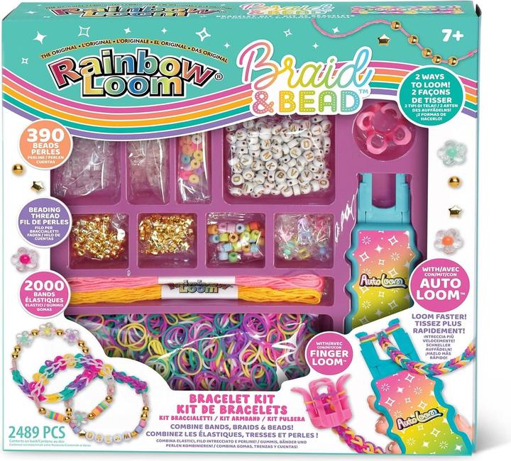 Produktbild Bandai RAINBOW LOOM Bead & Braid Set