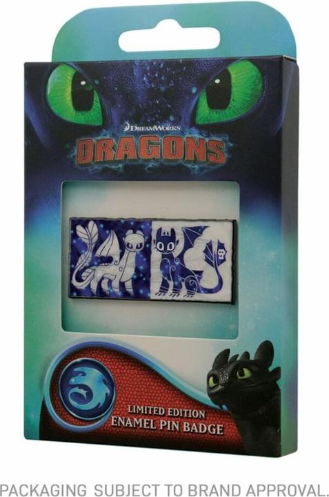Actual product image Fanattik Dragons pin Limited Edition