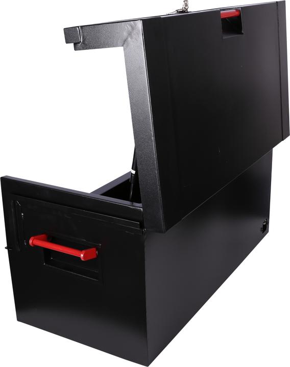 Produktbild KS Tools Stahlblech-Werkzeugtruhe, schwarz, HxB 595x650 mm, Länge 1120 mm (1 x)