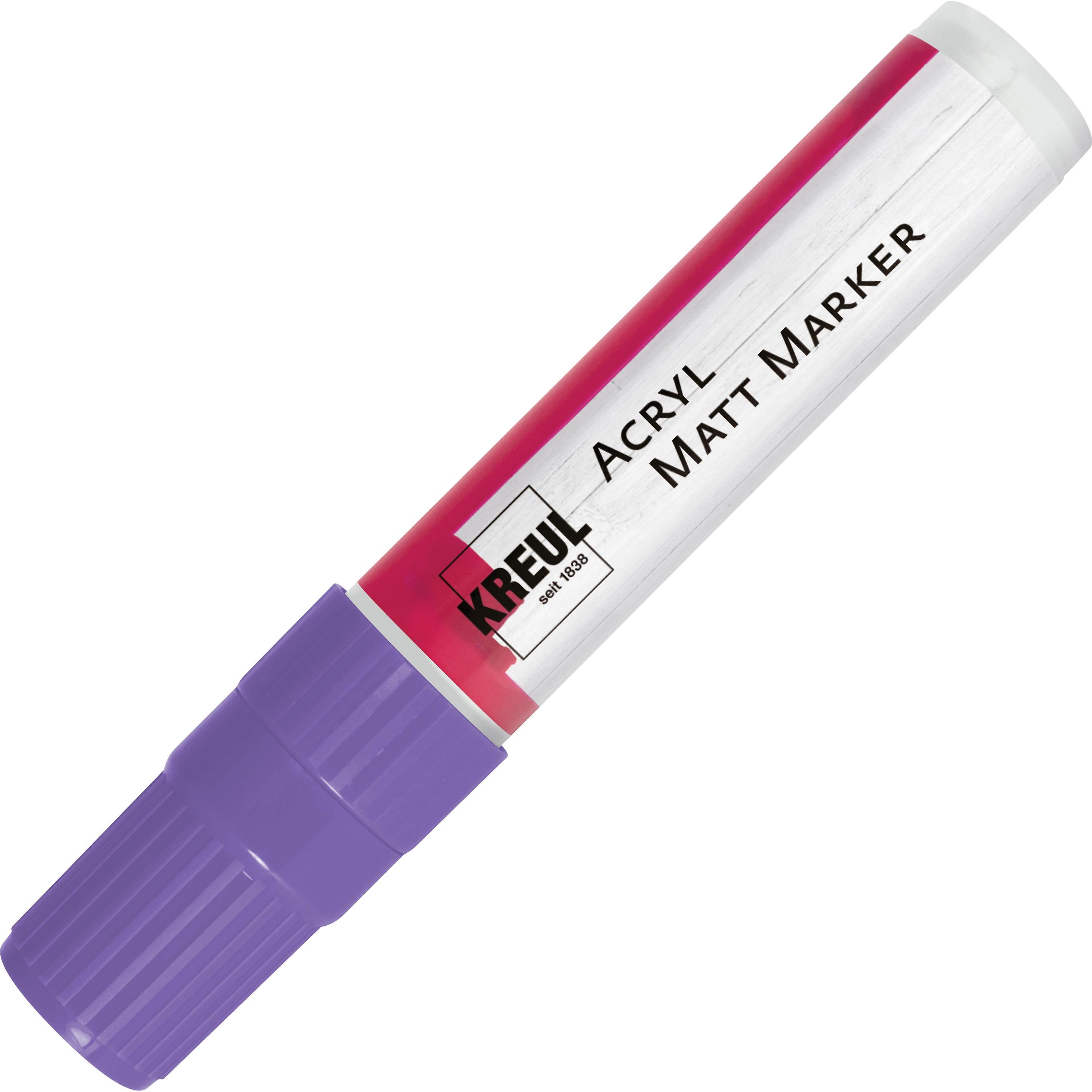 Kreul, Marker, Acryl Matt Marker XXL (Lila, 15 mm)