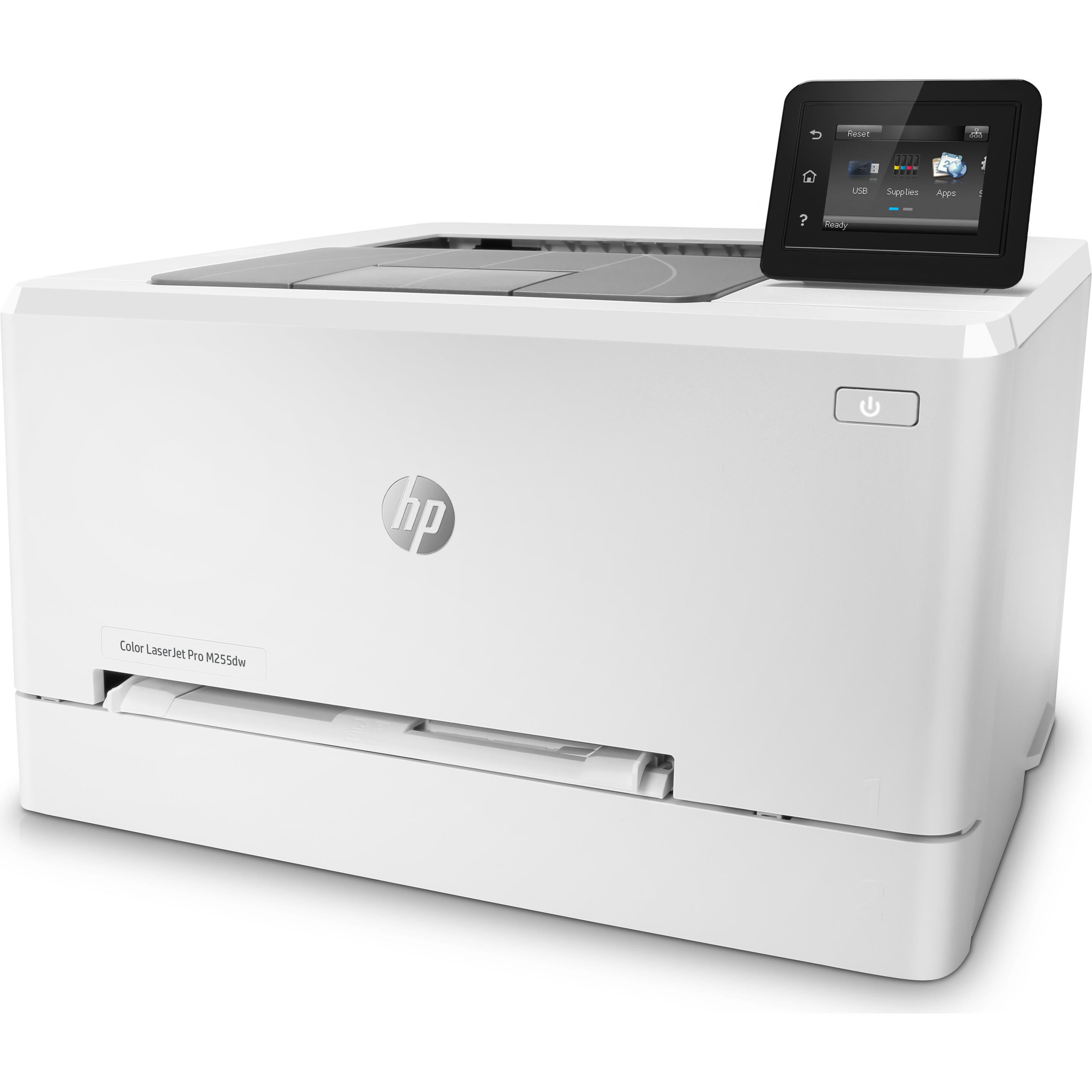 HP M255dw Color LaserJet Pro (Laser, Farbe), Drucker, Weiss