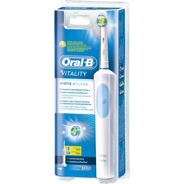 Thumbnail - Oral-B, Elektrische Zahnbürste, Vitality White Clean (Oszillierende Zahnbürste)