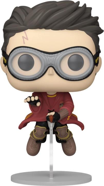 Image du produit Funko Harry Potter POP! Movies Vinyl Figur Harry w/Broom(Quidditch) 9 cm