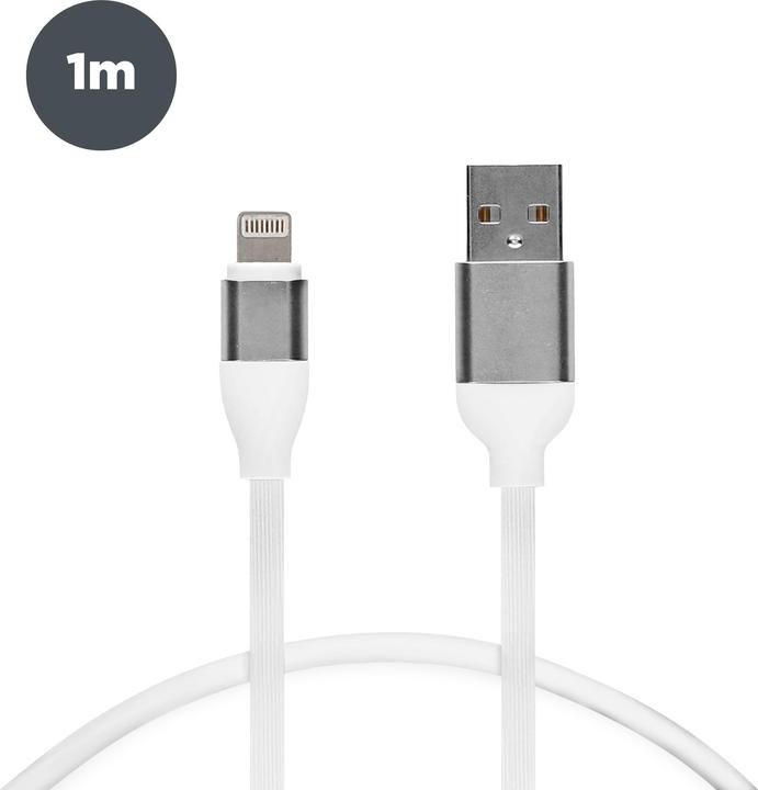 Image du produit Contact Data Cable USB To Lightning 2,1a (1 m, 20 W)