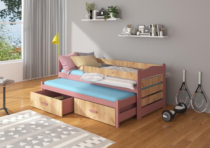 Eiche gold, Rosa