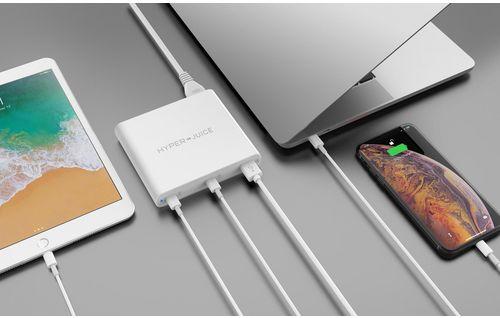 Image du produit Hyper Alimentation électrique Hyperjuice Dual USB-C/USB-A (87 W)