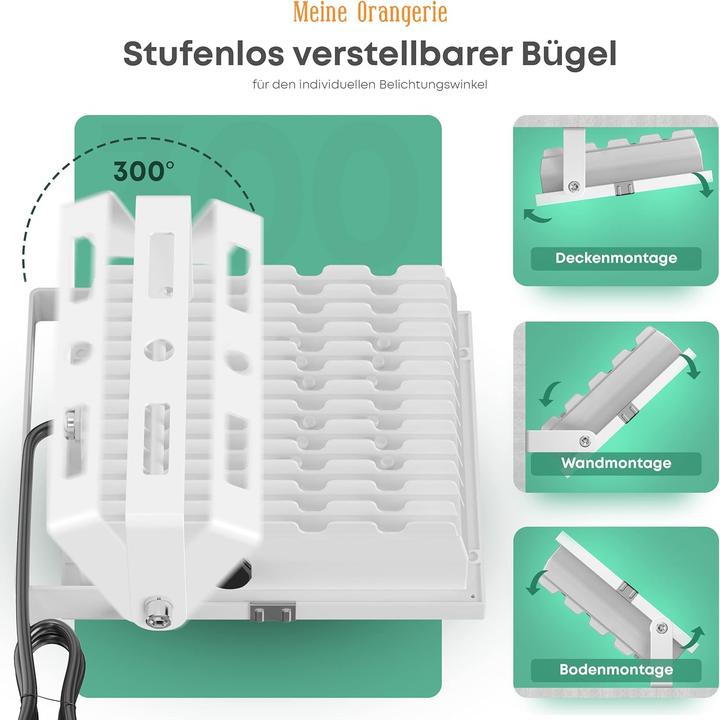 Image du produit Meine Orangerie LED Pflanzenlampe (LED, 230 V)