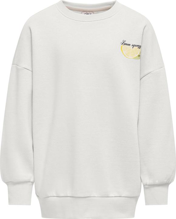 Produktbild Only Locker geschnitten Rundhals Junior Tief angesetzte Schulter Sweatshirt Sweatshirt (110, 116)