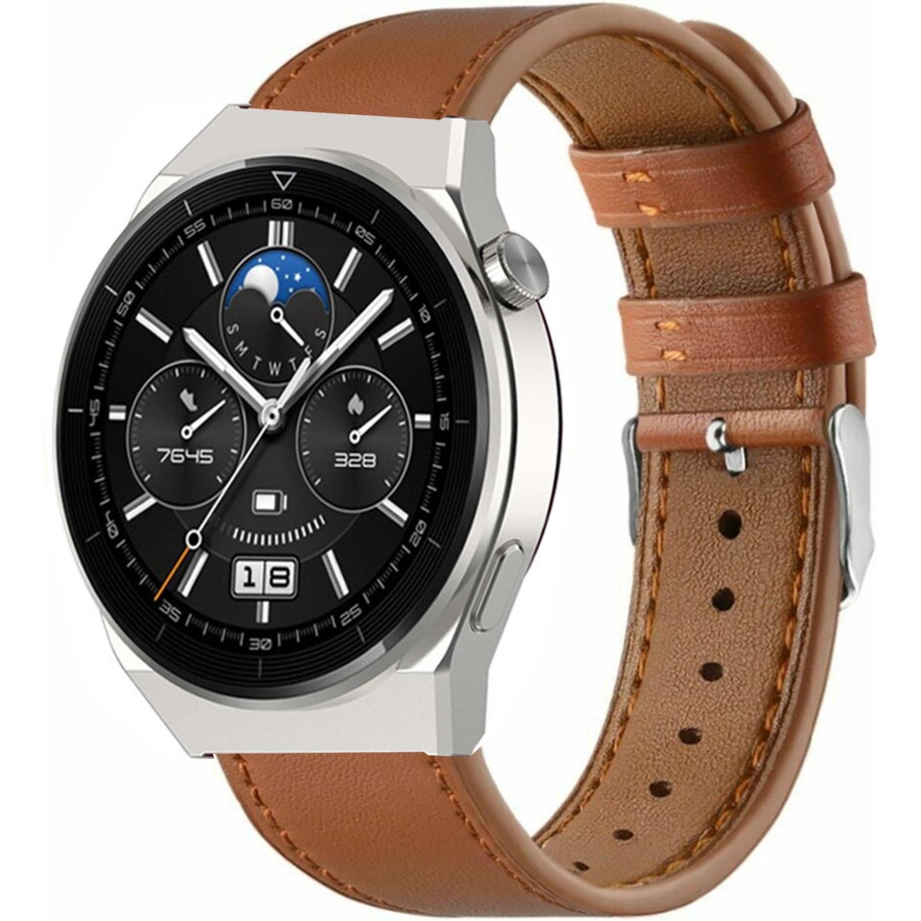 Thumbnail - Strap-it Lederarmband (Leder), Uhrenarmband, Braun