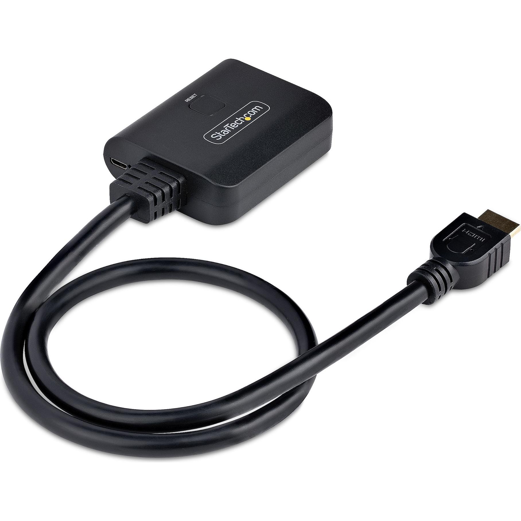 StarTech SPLITTER HDMI A 2 PORTE 4K 60HZ, Switch box