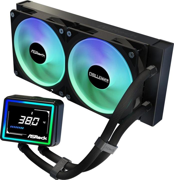 AsRock CPC Challenger 240 Digital ARGB Black