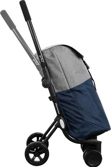 Produktbild Playmarket Einkaufswagen Go Four blau indigo textured