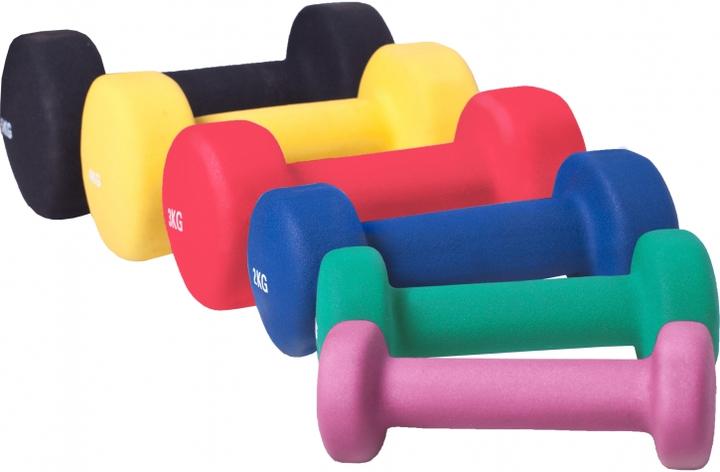 Gorilla Sports Gymnastikhanteln (2 x 0.5 kg, 2 x 5 kg, 2 x 1 kg, 2 x 2 kg, 2 x 3 kg, 2 x 4 kg)