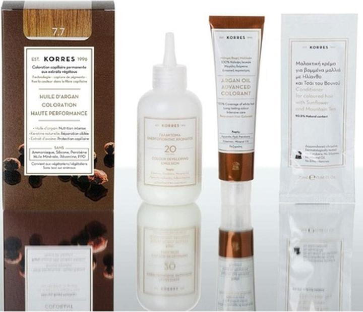 Immagine prodotto Korres Colore per capelli all'olio di argan (No. 7.7 - Moka)