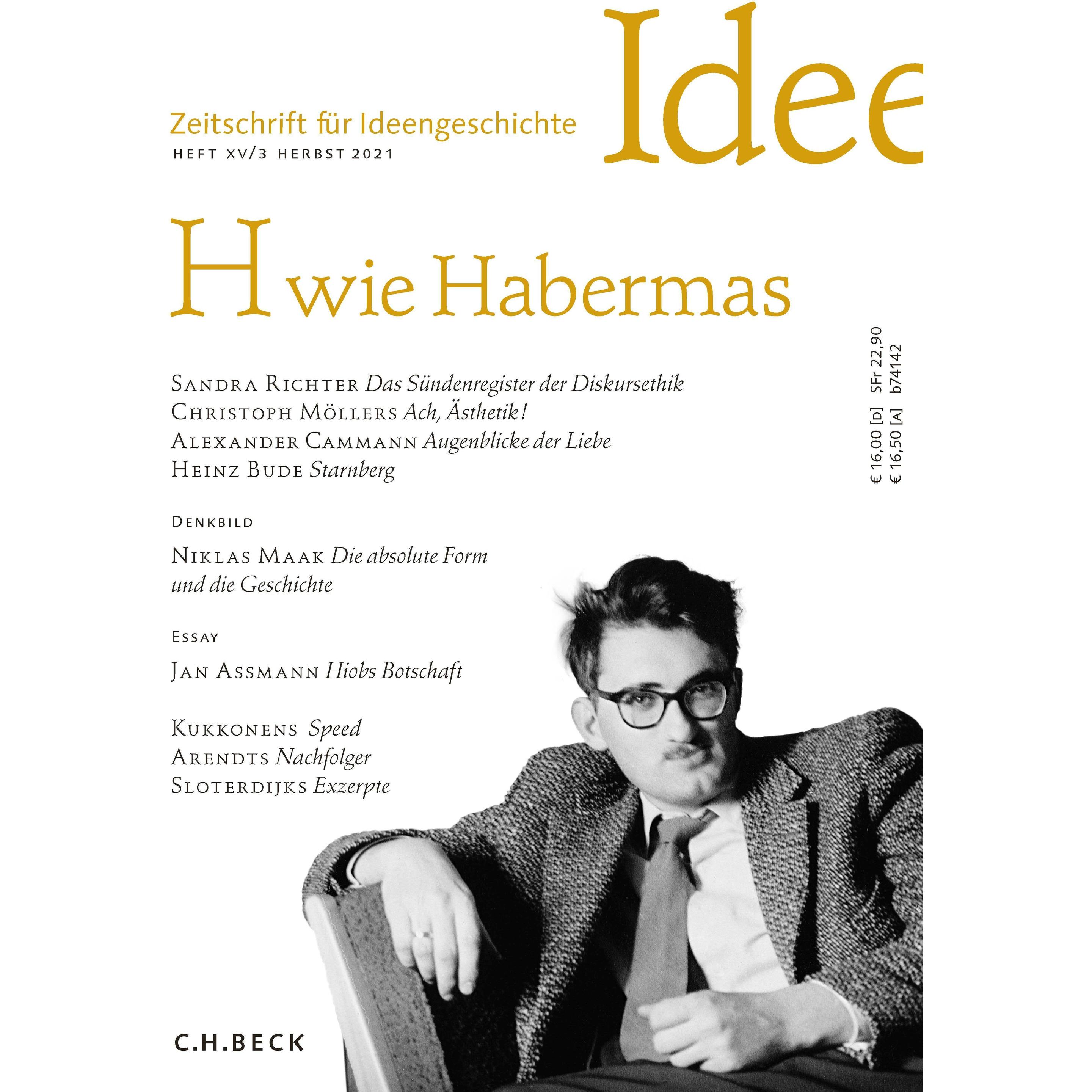 Thumbnail - Zeitschrift für Ideengeschichte Heft XV/3 Herbst 2021, Fachbücher von Jens Hacke, Sandra Richter, Heinz Bude, Christoph ...