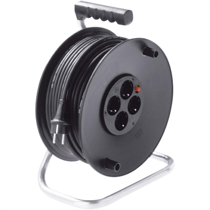 Produktbild Bachmann Schutzkontakt-Aufrollkabeltrommel 4fach 230VAC 25m (25 m, 1.50 mm²)