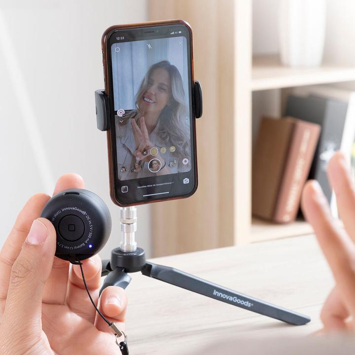 Actual product image InnovaGoods Rechargeable Portable Wireless Mini Speaker Miund