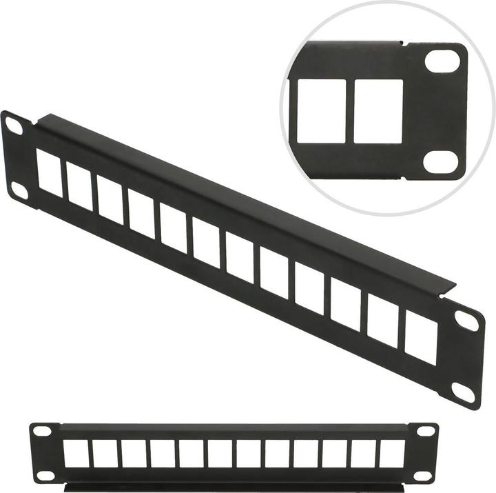 Extralink 12 PORT UTP 10//" MODULAR PATCHPANEL