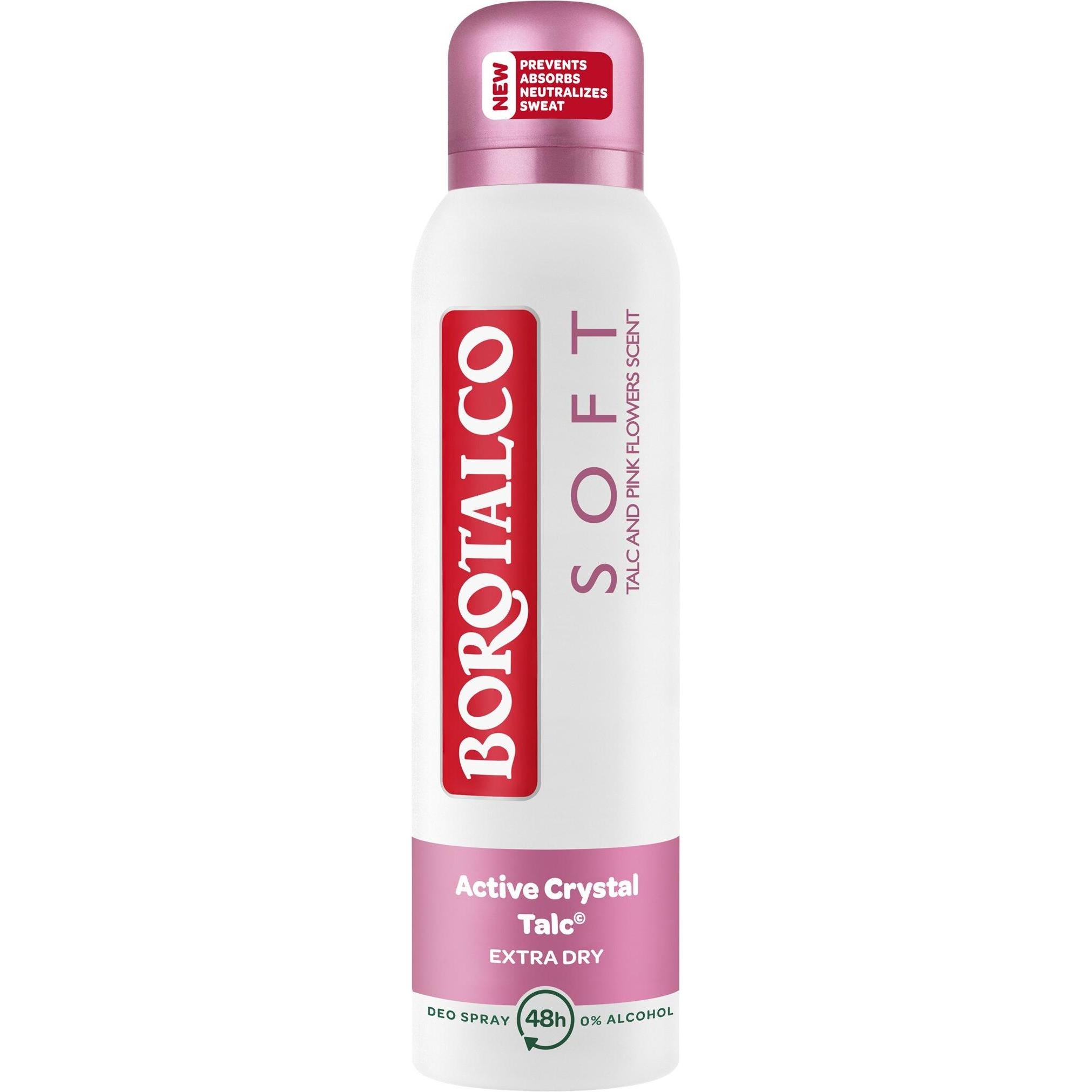 Borotalco, Deo, Pink Soft (Spray, 150 ml)