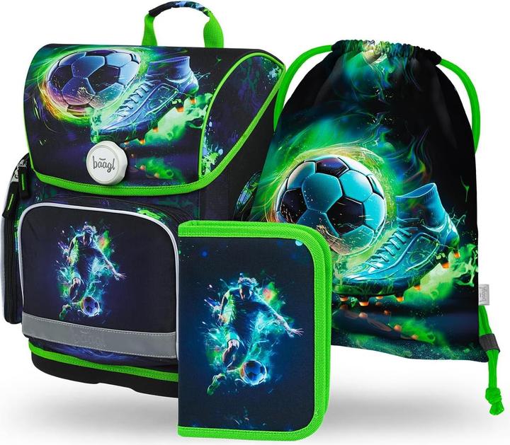 Baagl 3-teiliges Schulranzen-Set