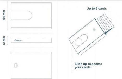 Actual product image Ögon Credit card case CACTUS GREEN Slider
