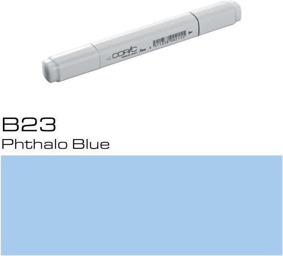 Actual product image Copic Graphic marker Classic type B - 23 (B23 - Phthalo Blue, 1 x)