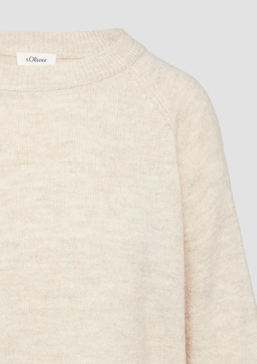 Produktbild s.Oliver Strickpullover Kurzarmpullover im Relaxed Fit (38)