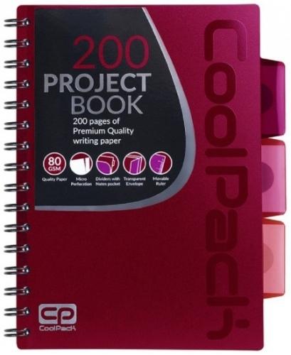 Produktbild Coolpack Spiral note book A5 Red (A5)