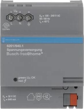 Actual product image Busch-Jaeger 6201/640.1. input voltage: 127
