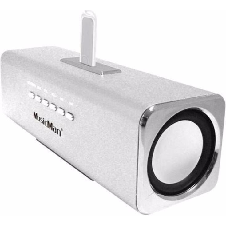 Thumbnail - Technaxx Musicman (5 h, Netzbetrieb, Akkubetrieb), Bluetooth Lautsprecher, Silber