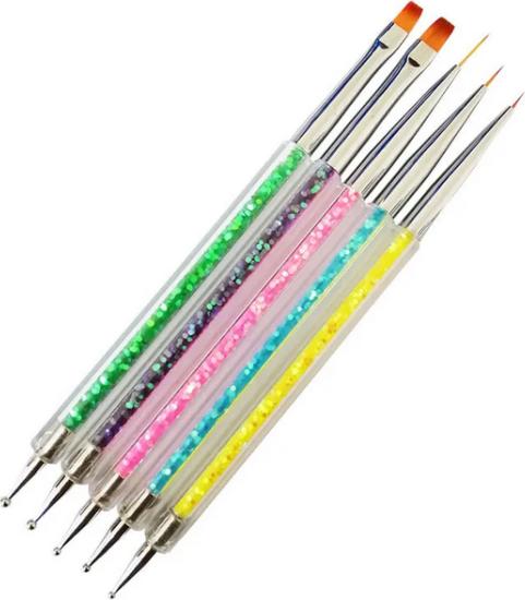 Actual product image Nagellack24 Brush/tip set (Nail styling set, Multicolor)