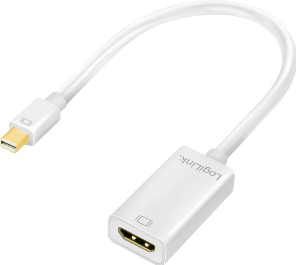 Actual product image LogiLink Mini DP zu (HDMI, 10 cm)