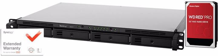 Produktbild Synology NAS RackStation RS819 4-bay WD Red Pro inkl. EW201, 8 TB