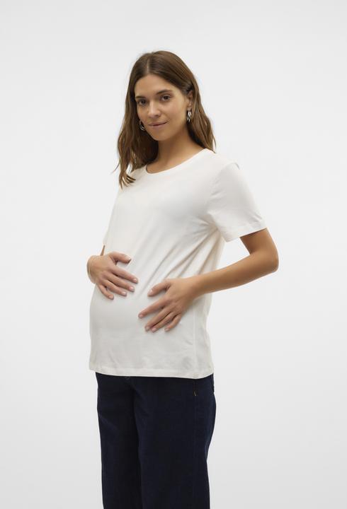 Produktbild Mamalicious Normal geschnitten Rundhals T-Shirt T-shirt (XS)