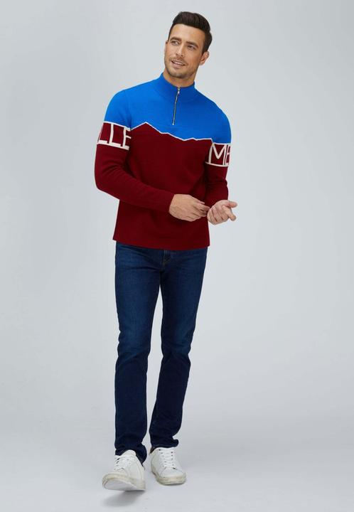 Produktbild Bellemere Pullover Merino Super Fine Mountain Print Sweater (M)