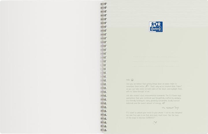 Immagine prodotto Oxford Origins quaderno a spirale A4+ quadrato (A4, Quadretti, Copertina morbida)