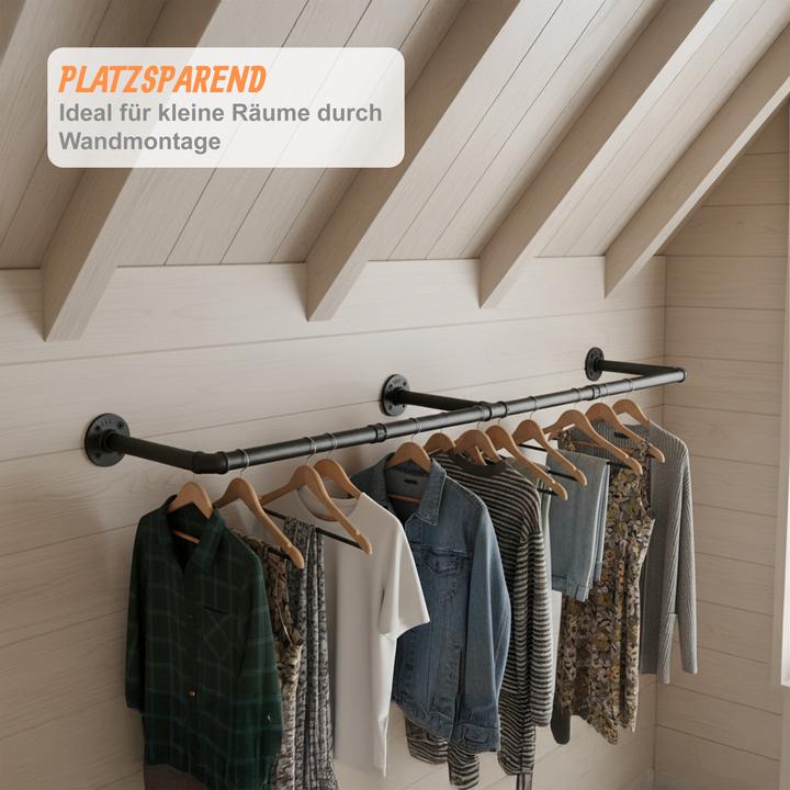 Actual product image Relaxdays Wand-Kleiderstange