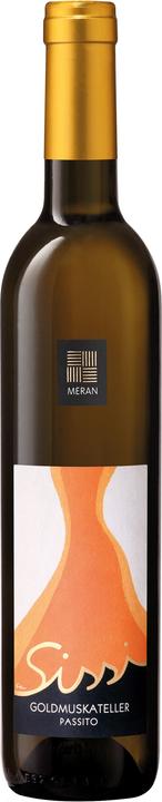 Kellerei Meran Burggräfler Goldmuskateller Passito Sissi Alto Adige DOC, Geschenkpackung (1 x 37.5 cl, 2016)