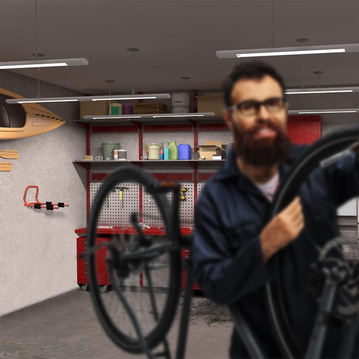 Actual product image Relaxdays Bike wall mount