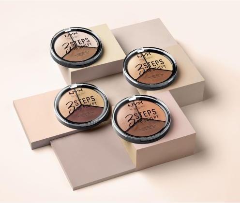 Produktbild NYX Professional Make-Up 3 Steps to Sculpt (1 Fair)