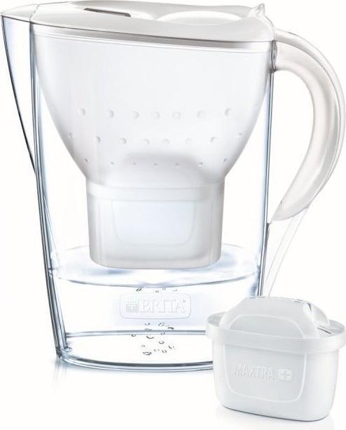 Actual product image Brita Water filtration jug Marella 2.4L, white with water filter MAXTRA + 1 pc. (2.40 l)