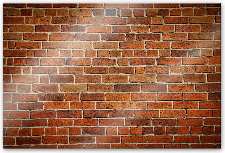 Actual product image Trenddeko brick wall (200 x 130 cm)
