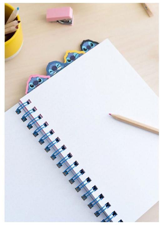 Produktbild Grupo Erik STITCH - Notebook avec Intercalaires - Format A5 (A5, Gepunktet, Liniert, Weicher Einband)