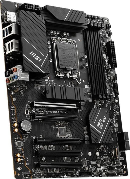 Immagine prodotto MSI PRO B760-P DDR4 II (LGA 1700, Intel B760, ATX)